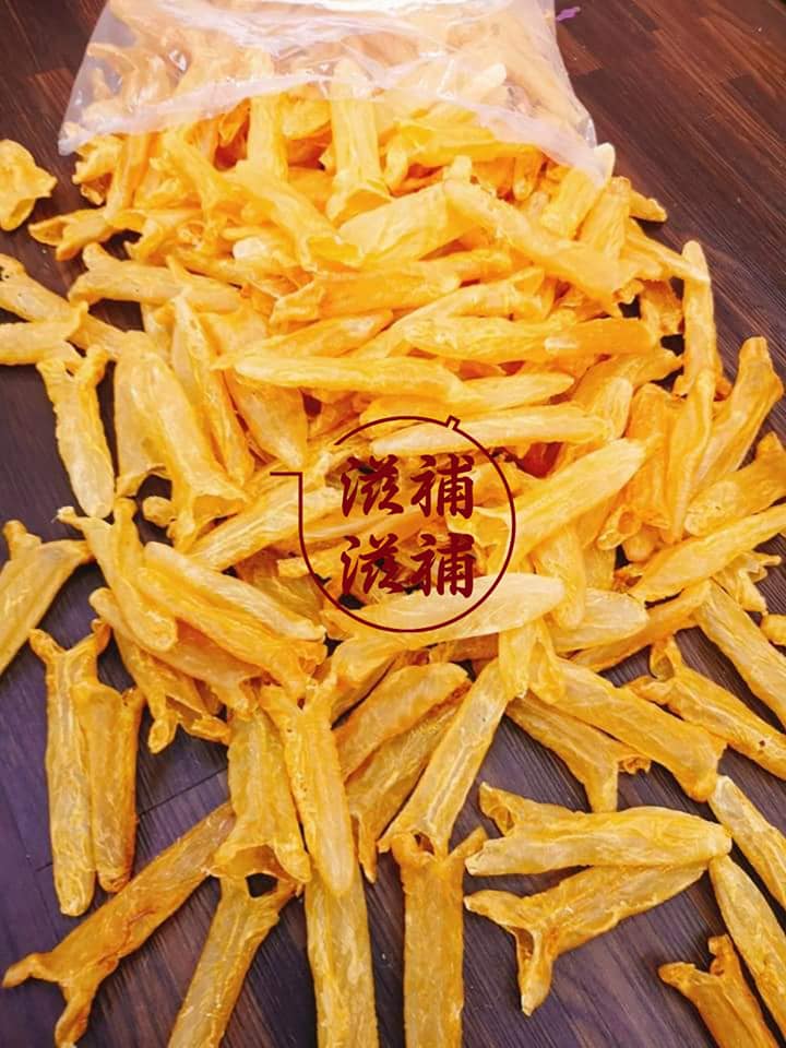 75頭金黃老身花膠筒(四両)