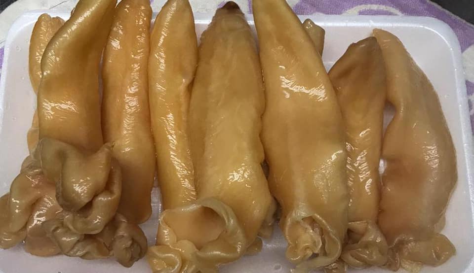 75頭金黃老身花膠筒(四両)