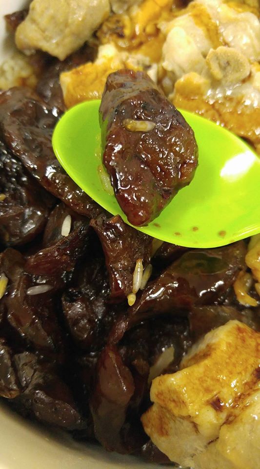 冬菇鵝肝腸