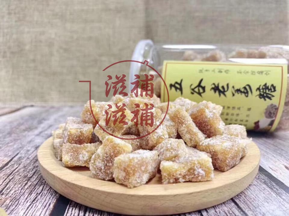 手製五穀老薑糖