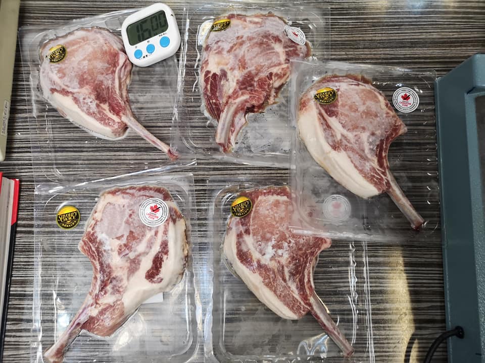 加拿大豚肉斧頭扒