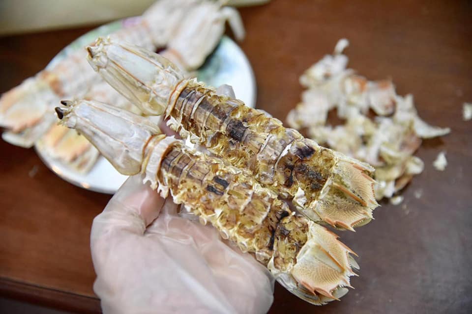 帶殼瀨尿蝦乾