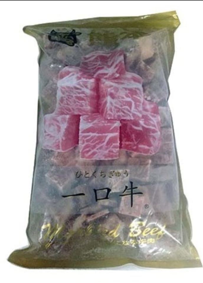 霜降一口牛