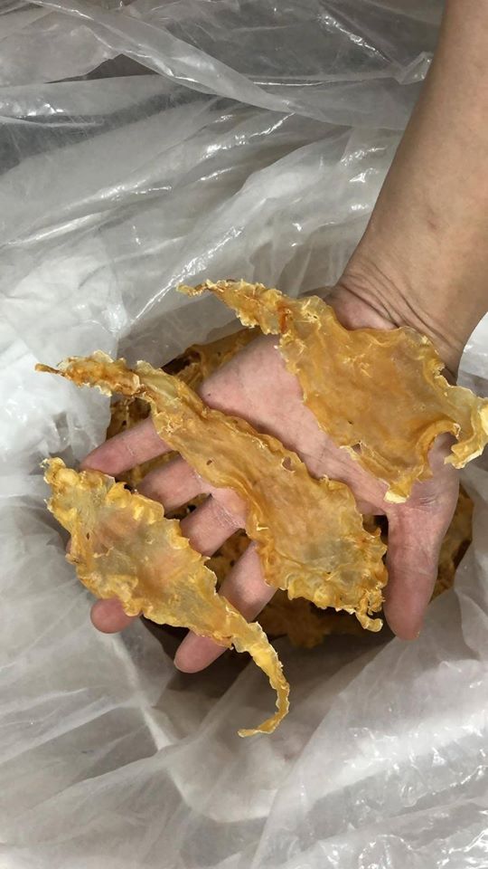 金黃老色鱈魚膠