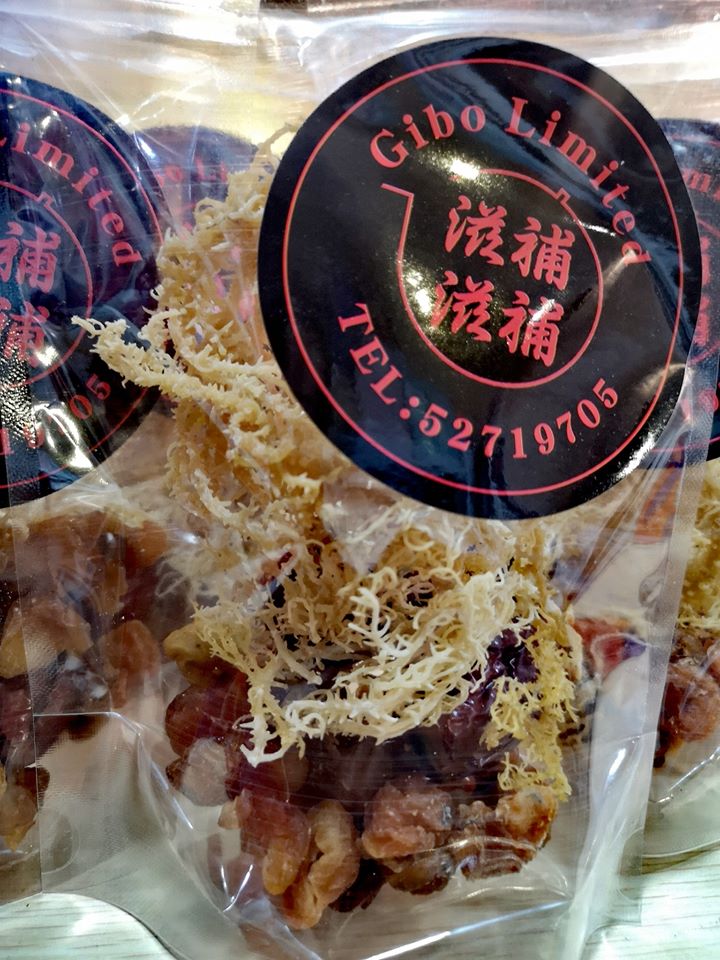 珊瑚礁草圆肉红棗糖水