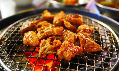 美國 韓式烤肉 （豬護心肉）