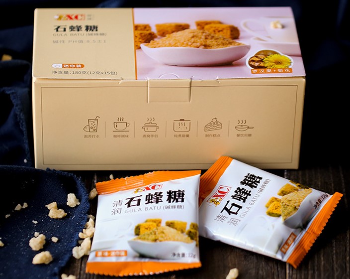 馬來西亞小袋石蜂糖180克盒裝